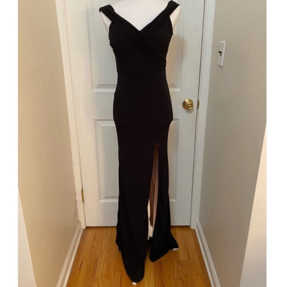 Black formal dress